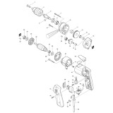 Makita DP4700 13mm Rotary Drill Spare Parts