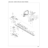 Makita DUH601 60cm Cordless Hedge Trimmer Spare Parts DUH601