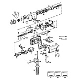 Black & Decker P8018 Type 1 Rotary Hammer Spare Parts