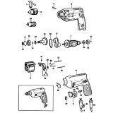 Black & Decker P1177 Type 1 Drill Spare Parts