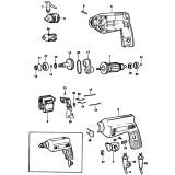 Black & Decker P1178 Type 1 Drill Spare Parts