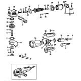 Black & Decker BD11 Type 2 Angle Grinder Spare Parts BD11
