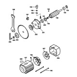 Elu RAS1501---A Type 1 Radial Arm Saw Spare Parts RAS1501---A