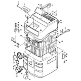 Elu SAS54E----A Type 1 Dust Extractor Spare Parts