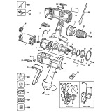 Elu BSA31K Type 1 Cordless Drill Spare Parts