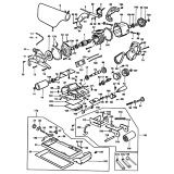 Elu MHB90 Type 5 Belt Sander Spare Parts