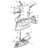 Black & Decker SE45S Type 1 Steam Iron Spare Parts SE45S