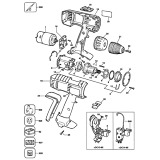 Elu BSA10K Type 1 Cordless Drill Spare Parts