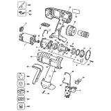 Elu SSA21 Type 1 Cordless Drill Spare Parts