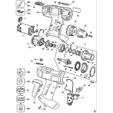 Elu SBA55K Type 3 Cordless Drill Spare Parts