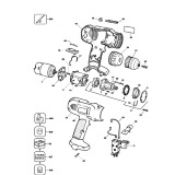 Elu BSA73 Type 2 Cordless Drill Spare Parts