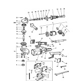 DeWalt DW491 Type 2 Angle Grinder Spare Parts