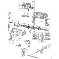 Black & Decker KR600CRE Type 5 Drill Spare Parts KR600CRE