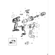 Black & Decker HP126F2 Type 3 Cordless Drill Spare Parts HP126F2