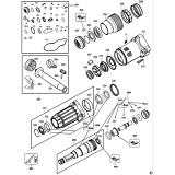DeWalt D25700K Type 1 Rotary Hammer Spare Parts D25700K