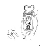 Black & Decker ASI300 Type 0 Inflator Spare Parts