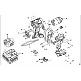 Black & Decker NM12 Type 1 Impact Wrench Spare Parts NM12