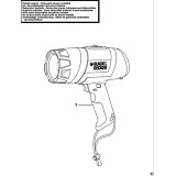 Black & Decker BDSL401A Type 1 Spare Parts