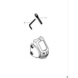 DeWalt DWS7085 Type 1 Worklight Spare Parts