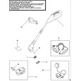 Black & Decker GLC2500 Type H5 Cordless String Trimmer Spare Parts GLC2500