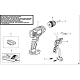 Black & Decker EPL14 Type H1 Cordless Drill Spare Parts