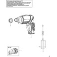 Black & Decker CS3653LC Type H1 Cordless Screwdriver Spare Parts