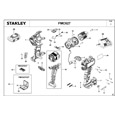 Stanley FMC627 Hammer Drill Spare Parts FMC627