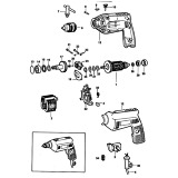 Black & Decker P2168 Type 1 Drill Spare Parts