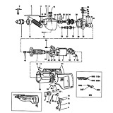 Black & Decker P2621 Type 1 Drill Spare Parts P2621