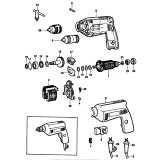 Black & Decker P1167 Type 1 Drill Spare Parts P1167