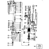 Black & Decker P1808T Type 1 Core Drill Spare Parts P1808T