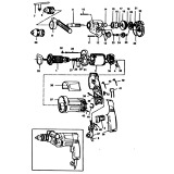 Black & Decker P1211 Type 1 Drill Spare Parts