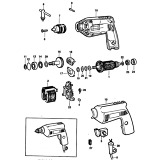 Black & Decker P1169 Type 1 Drill Spare Parts