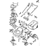 Black & Decker GR420C Type 1 Rotary Mower Spare Parts