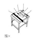 Black & Decker X40090 Type 1 Saw Table Spare Parts X40090