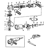 Black & Decker P5516 Type 1 Sander/grinder Spare Parts P5516