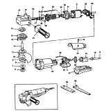 Black & Decker P5417 Type 1 Sander/grinder Spare Parts P5417