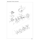 Makita EA3200S 32cc Petrol Chainsaw Spare Parts EA3200S