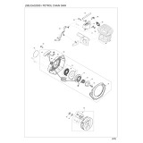 Makita EA3200S 32cc Petrol Chainsaw Spare Parts EA3200S