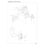 Makita EB7650TH 4-stroke Mm4 Back Pack Blower Spare Parts EB7650TH