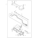 Makita EBH253L 24.5cc 40cm 4-stroke Line Trimmer Spare Parts EBH253L