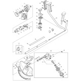 Makita EBH341U 33.5cc 4-stroke Brush Cutter Spare Parts