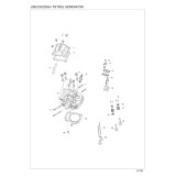 Makita EG2250A Petrol 4 Stroke Generator 2.2kw Spare Parts