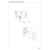 Makita EG2250A Petrol 4 Stroke Generator 2.2kw Spare Parts EG2250A