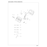 Makita EG2850A Petrol Generator 3.0 Kw Spare Parts EG2850A