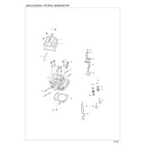 Makita EG2850A Petrol Generator 3.0 Kw Spare Parts EG2850A