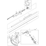 Makita EM2651LH 4-stroke 25cc Petrol Brush Cutter Spare Parts