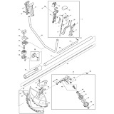 Makita EM2651UH 4-stroke Petrol Brushcutter 25cc Spare Parts EM2651UH