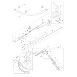 Makita EM4350RH 4-stroke Petrol Backpack Brush Cutter Spare Parts EM4350RH