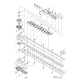 Makita EN5950SH Petrol Pole Hedge Trimmer Spare Parts EN5950SH